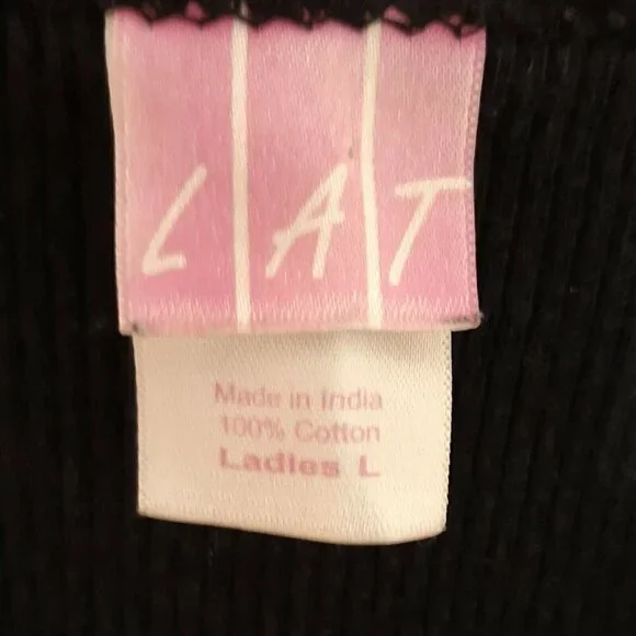 Sturgis Women's Black Ribbed Sturgis Knit Tank. La - Picture 5 of 6